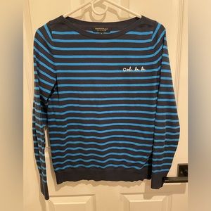 Banana Republic Striped Oh La La Women’s Sweater, Small